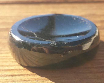 BLACK TOURMALINE Sphere Stand Natural Stone Hand Carved Gemstone Sphere Stand