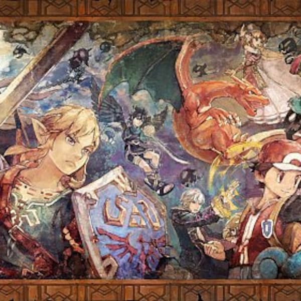 Mural del modo clásico de Smash Ultimate
