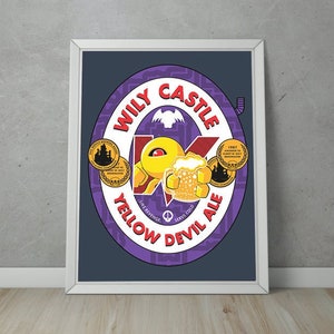 Castillo Wily Diablo Amarillo Ale Giclee