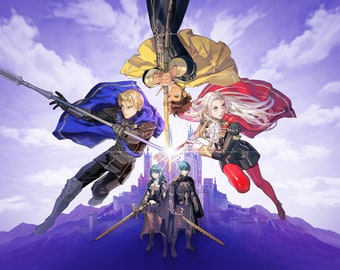 Fire Emblem Three Houses Cover