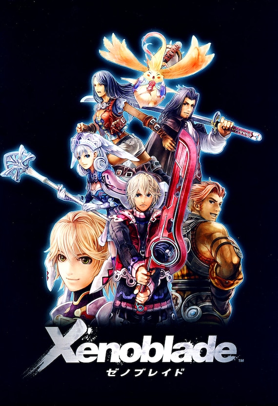 Xenoblade- Main Cast - Etsy