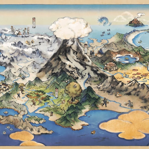 Pokemon Hisui Region