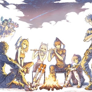 Visual principal da trilha sonora de Xenoblade Chronicles 3
