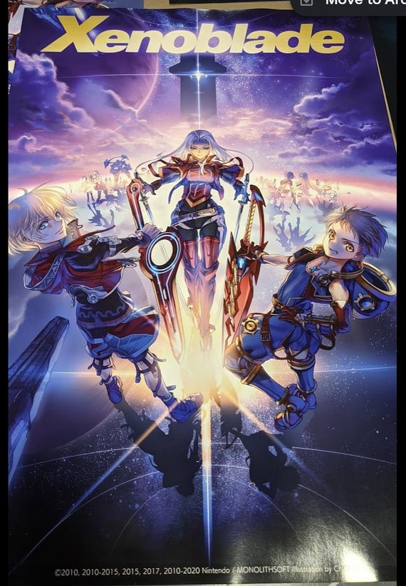 Xenoblade 10th Anniversary Poster - Etsy