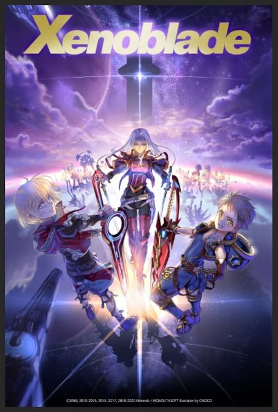 Xenoblade 10th Anniversary Poster - Etsy