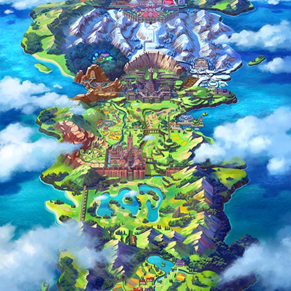 Galar Region, Pokemon Sword & Shield