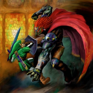 Ocarina of Time Link vs Ganondorf