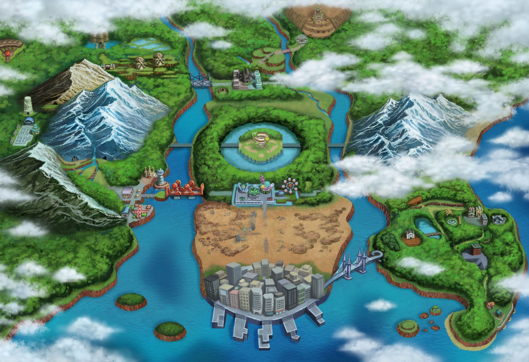 Pokemon Unova Region