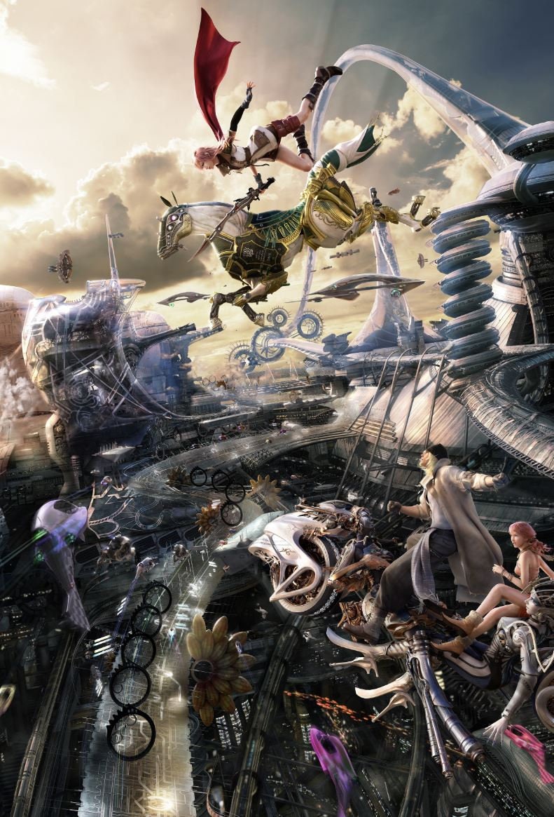 Final Fantasy XIII - Oerba Yun Fang Ultra HD Desktop Background