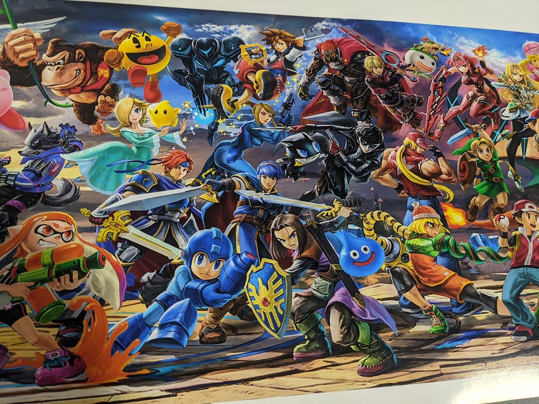 Sora DLC Super Smash Bros. Ultimate Panorama everyone is 