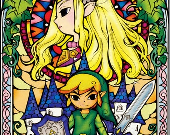 Legend of Zelda: the Wind Waker HD Cover Art Work Inlay Insert