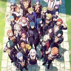 Fire Emblem Three Houses Group Photo