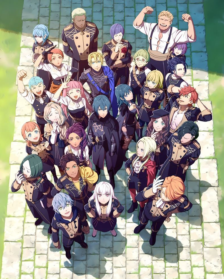 Fire Emblem Three Houses Group Photo