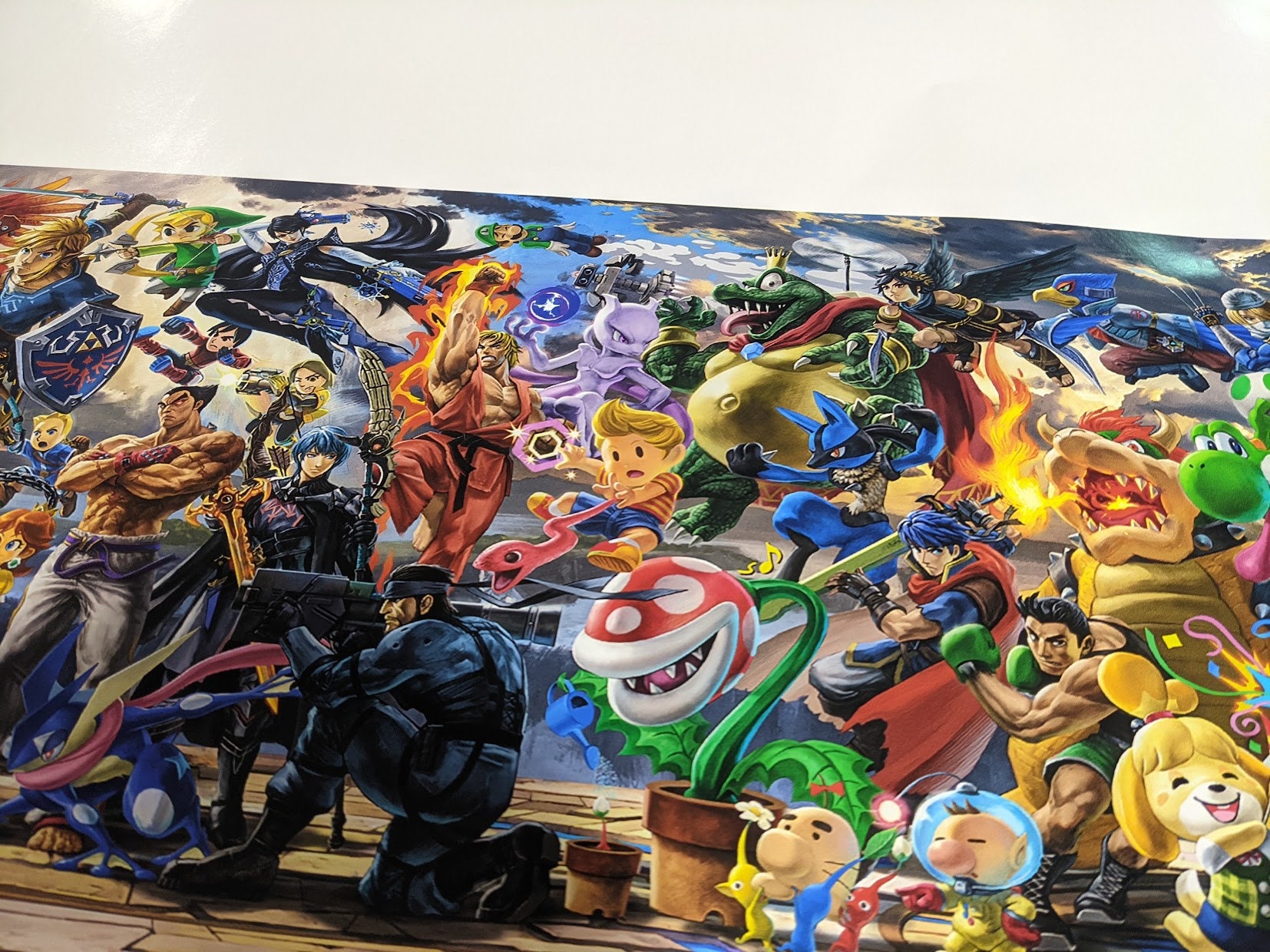 Sora DLC Super Smash Bros. Ultimate Panorama everyone is 