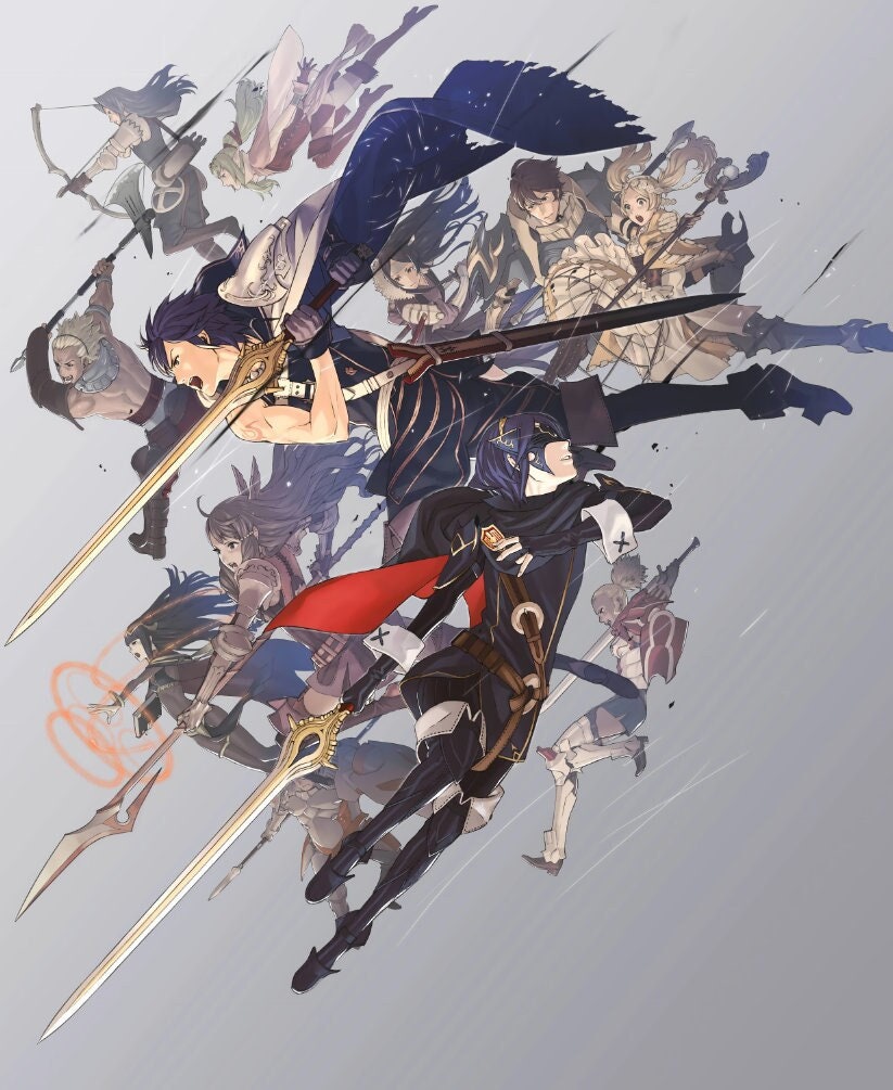 Fire Emblem Awakening Cover - Etsy Fire Emblem Awakening Cover - Etsy