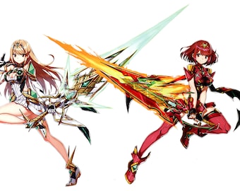Xenoblade 2 - Pyra and Mythra 2 - Etsy 日本