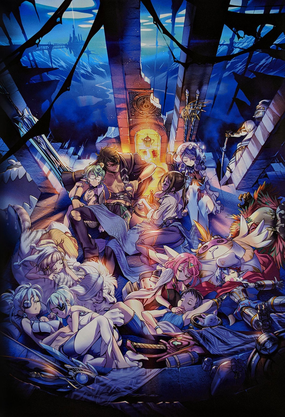 Xenoblade 2 - Enjoying the Evening - Etsy