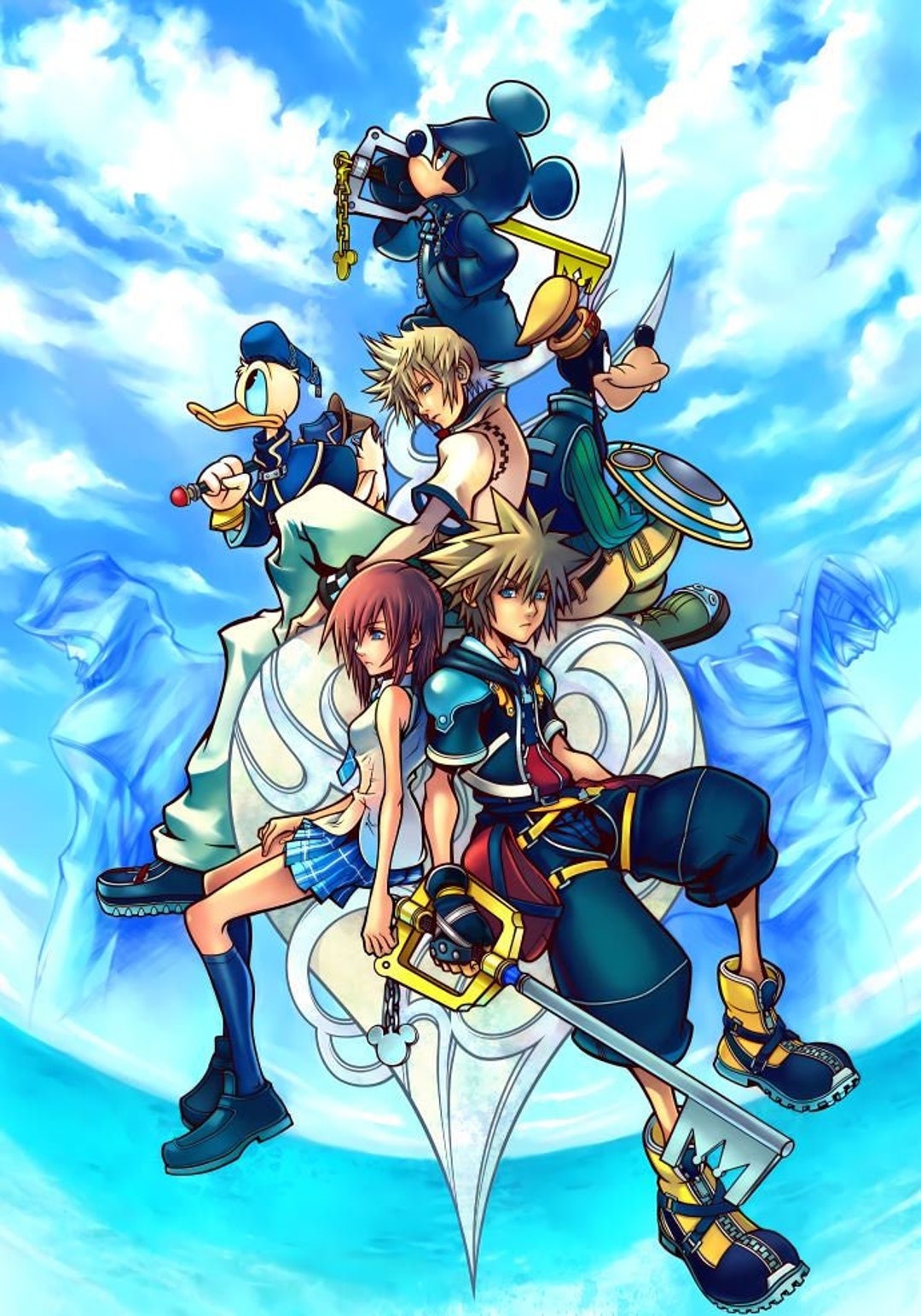 Kingdom Hearts 2 PlayStation 2 Box Art Cover by nakashimariku