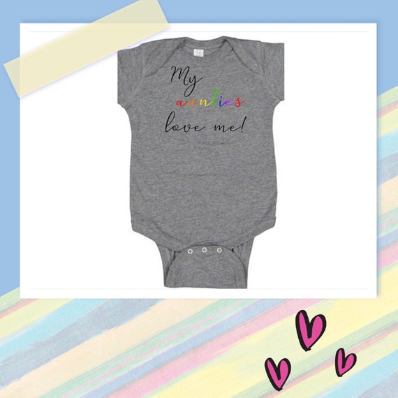 my aunties love me onesie