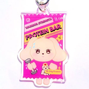 ATEEZ Yeosang Inspired Acrylic Keychain | Atiny Gift | Kang Yeosang Bias | K-Pop Idol Inspired Cute Fan Art | ATEEZ Fan Art