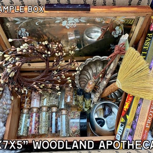 Bespoke Witch Mystery Box • Customized Set of Altar Tools, Unique Curated Kit • Apothecary Herbs, Crystals, Candles, Handmade Spell Supplies