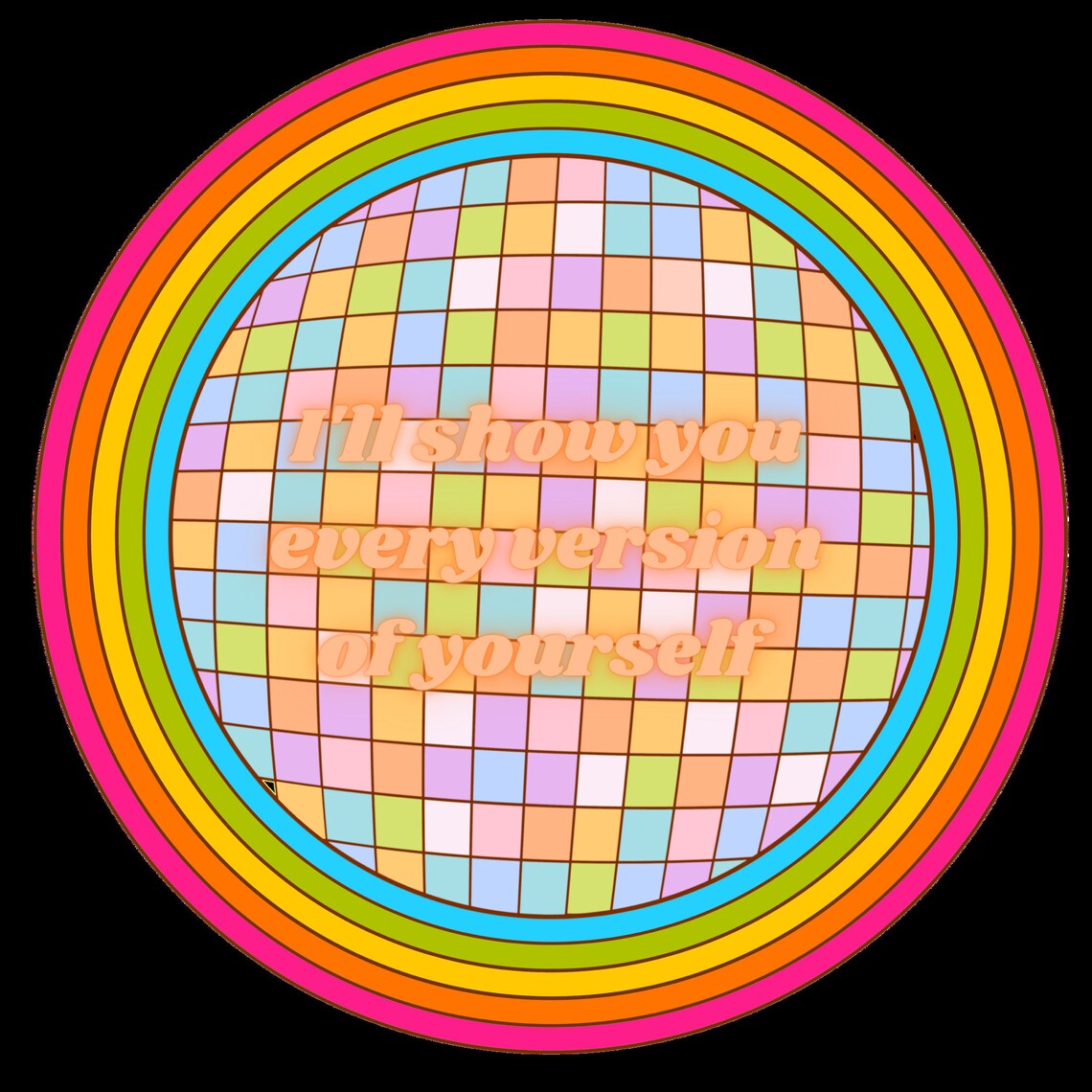 Mirroball Pattern Mirrorball PNG File Taylor Inspired Art Midnights Swifties - Etsy