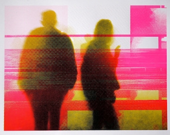 People in the Glitch - Limited edition screen print