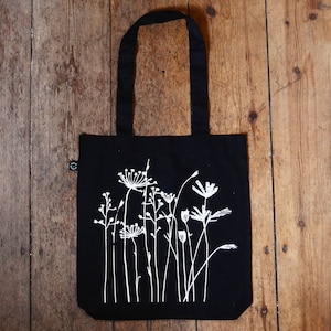 Dry Plants - screen printed organic tote