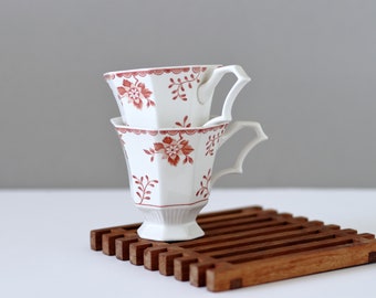 Nikko Japan Classic Collection Ironstone Tea Cups (Set of 2)
