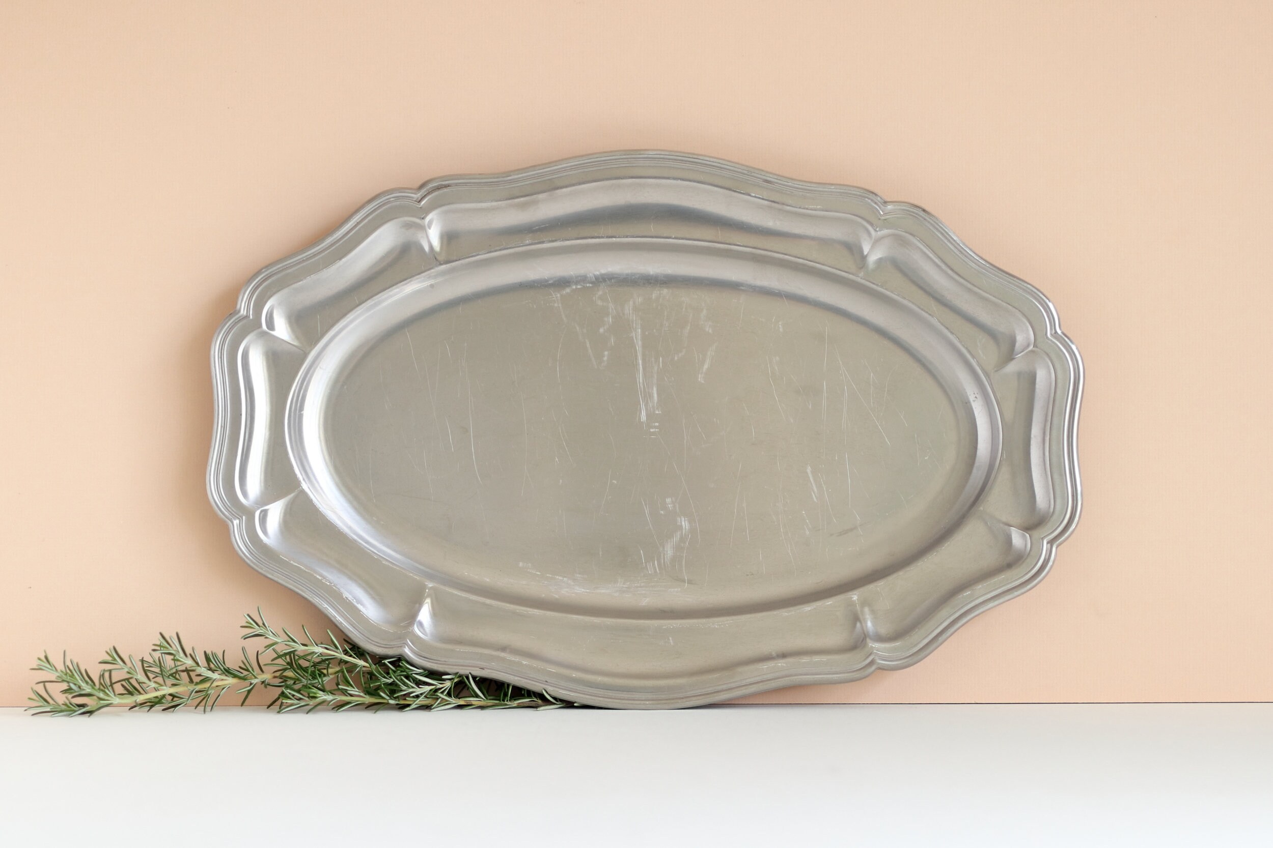 Guy Degrenne Vintage French Stainless Tray