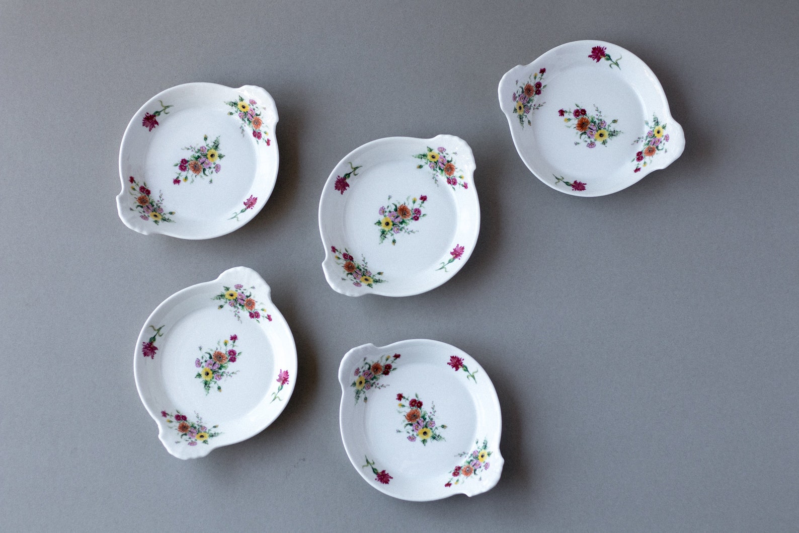 Apilco Gratin Dishes Set of 5 Etsy