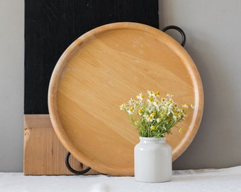 Danish Wooden Serving Tray by Digsmed