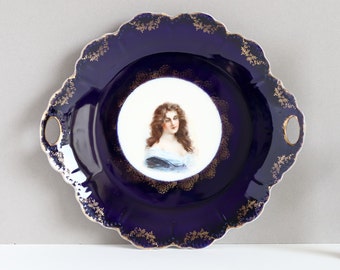 Rosenthal Malmaison Bavaria Blue Platter