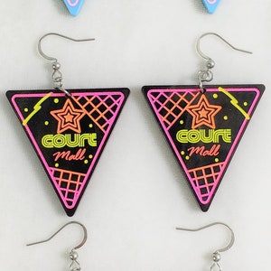 Mall Court Inspired Earrings Retro Mall Aesthetic Mix and Match!