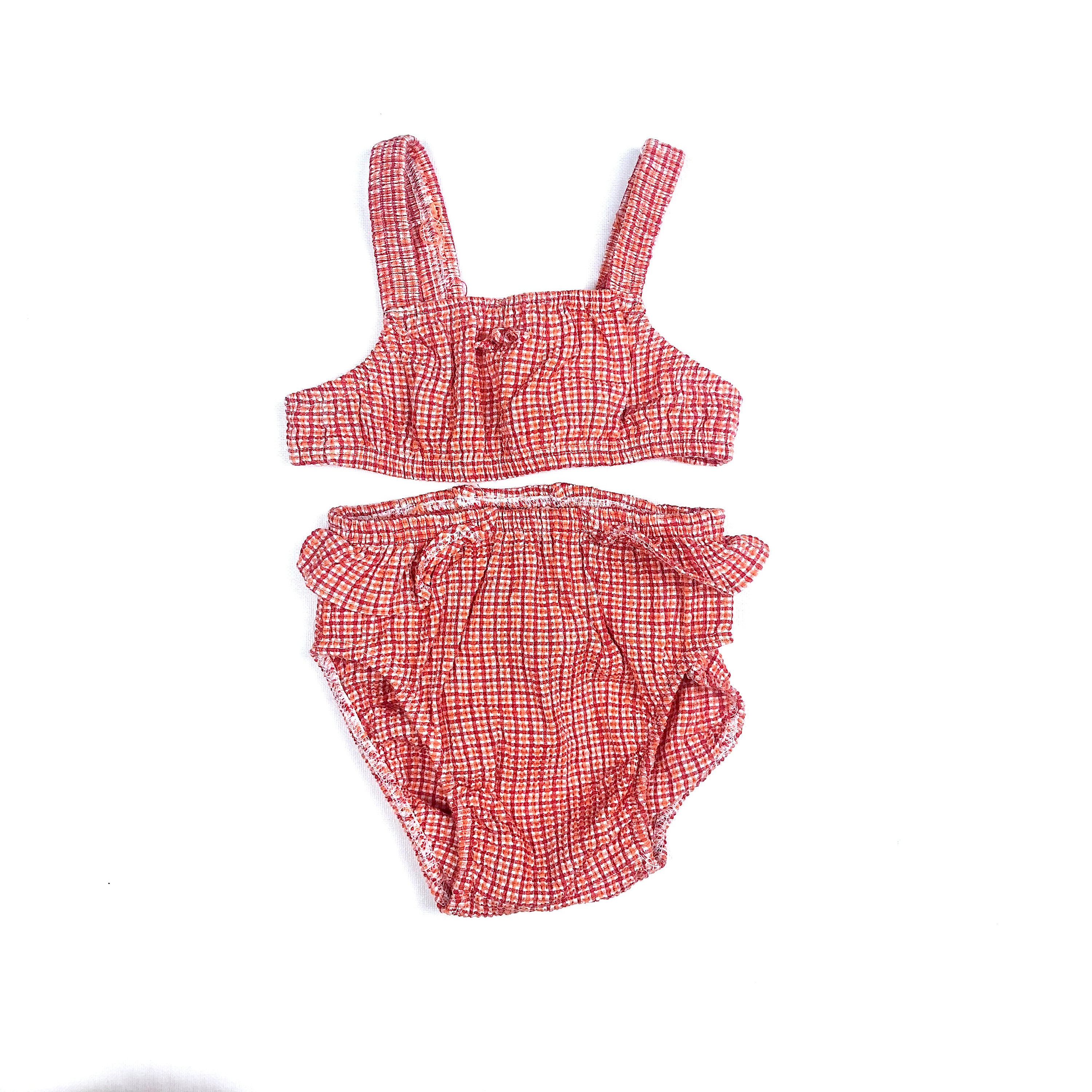 old navy gingham bathing suit