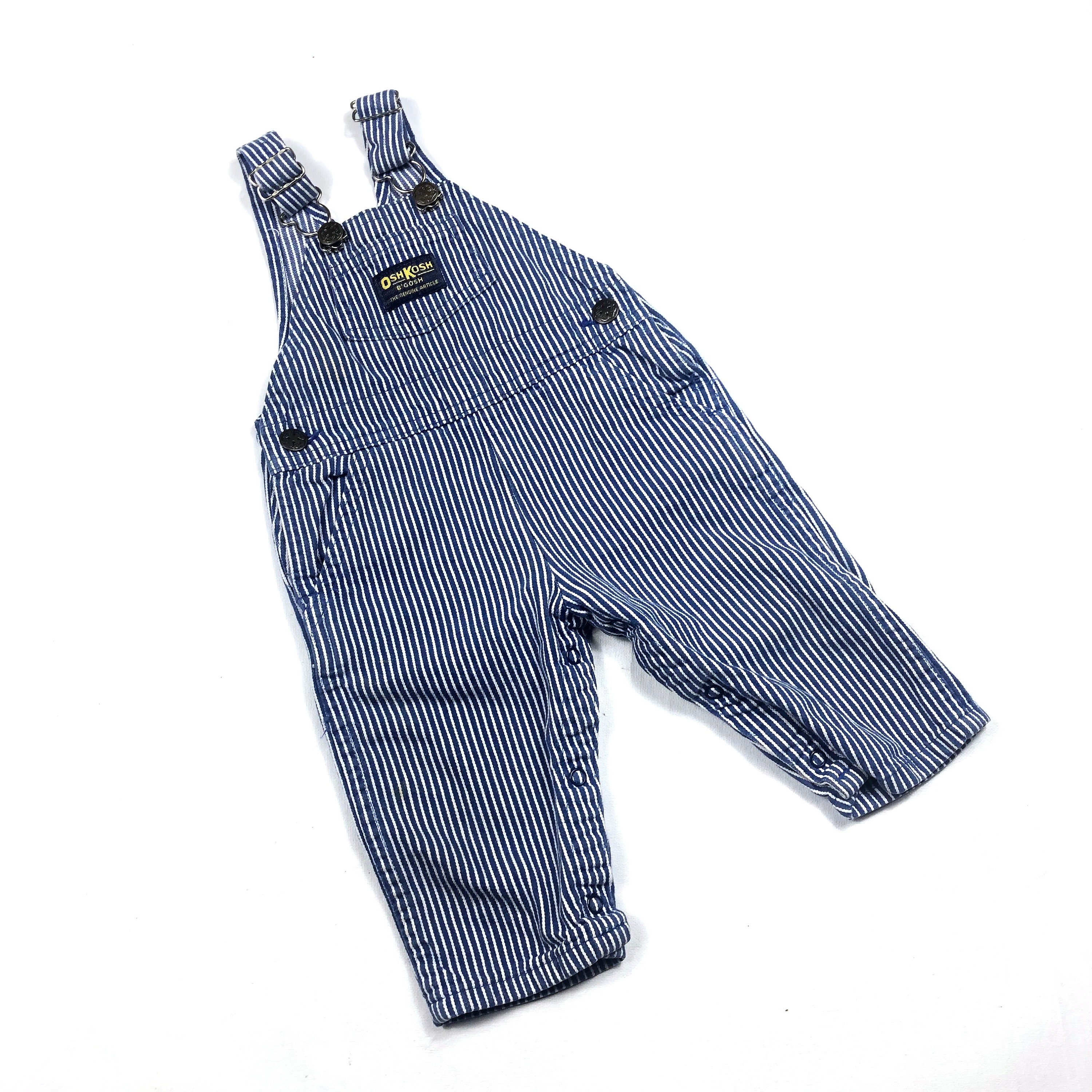 Osh Kosh Baby Boys Hickory Shortall