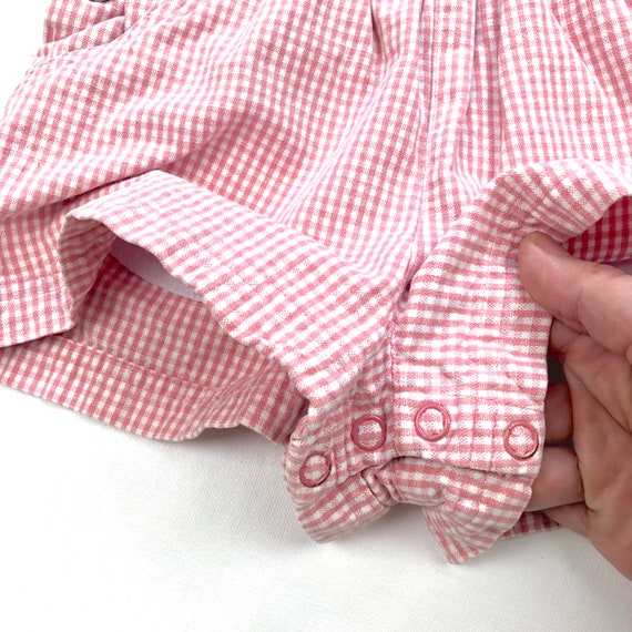 pink gingham jumpsuit