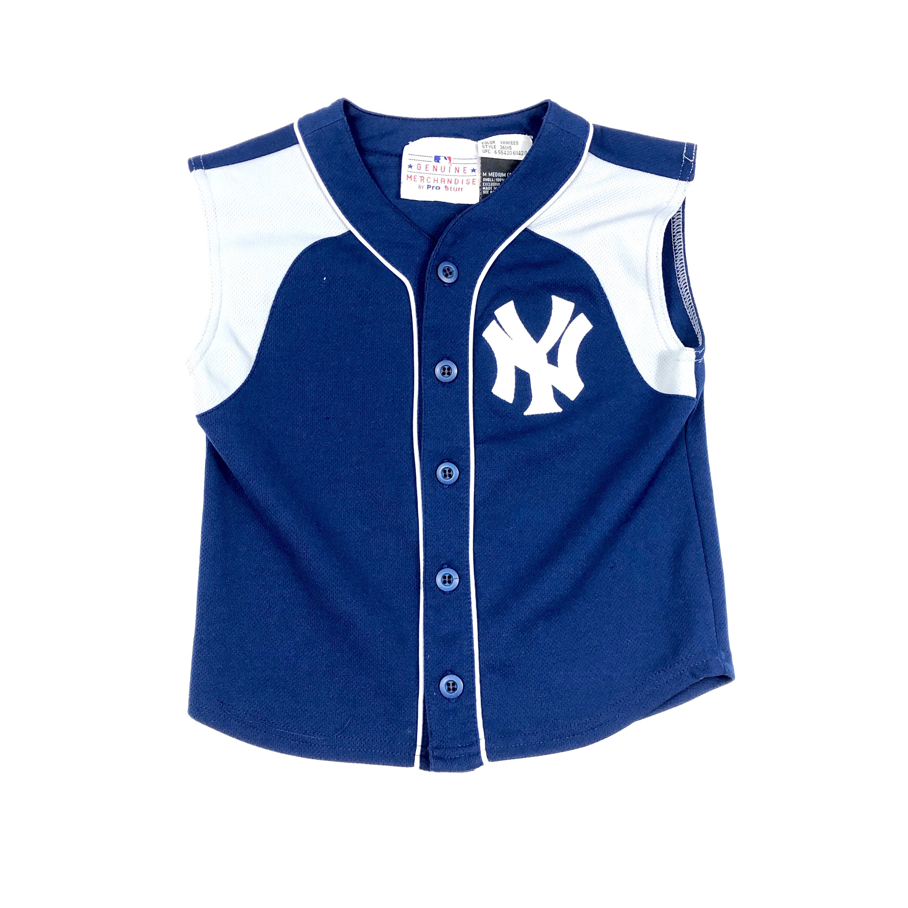 Kids NY Yankees sleeveless jersey, Vintage kids New York Yankees