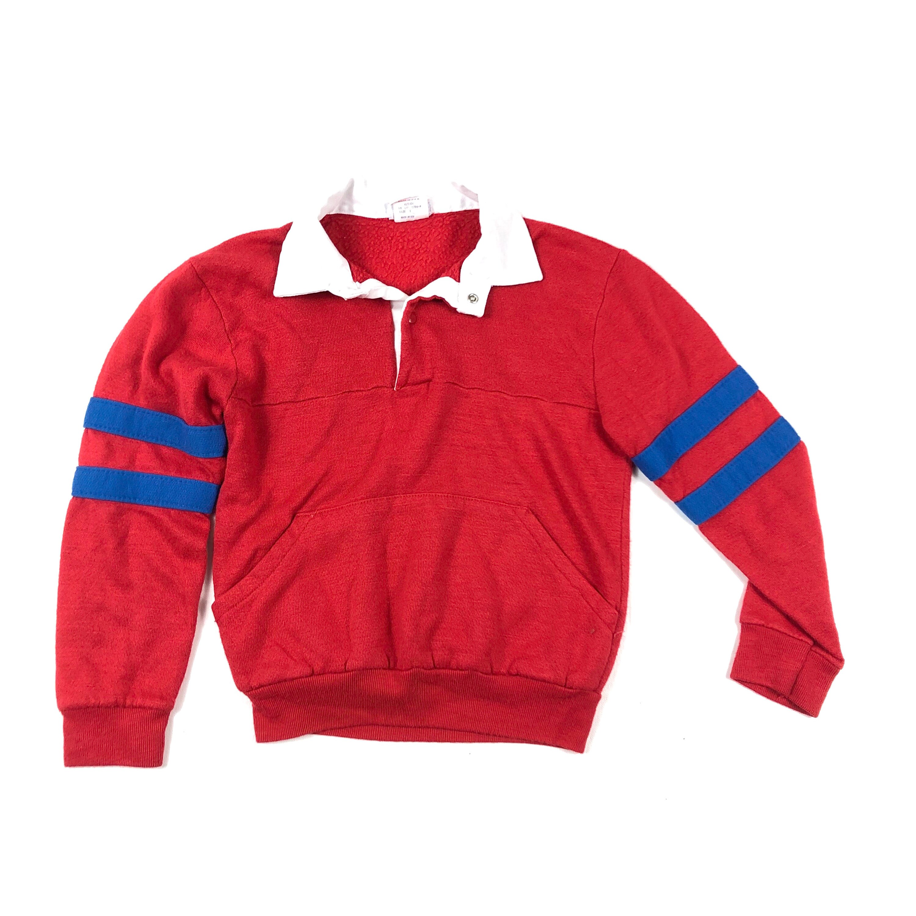 rugby style sweatshirt