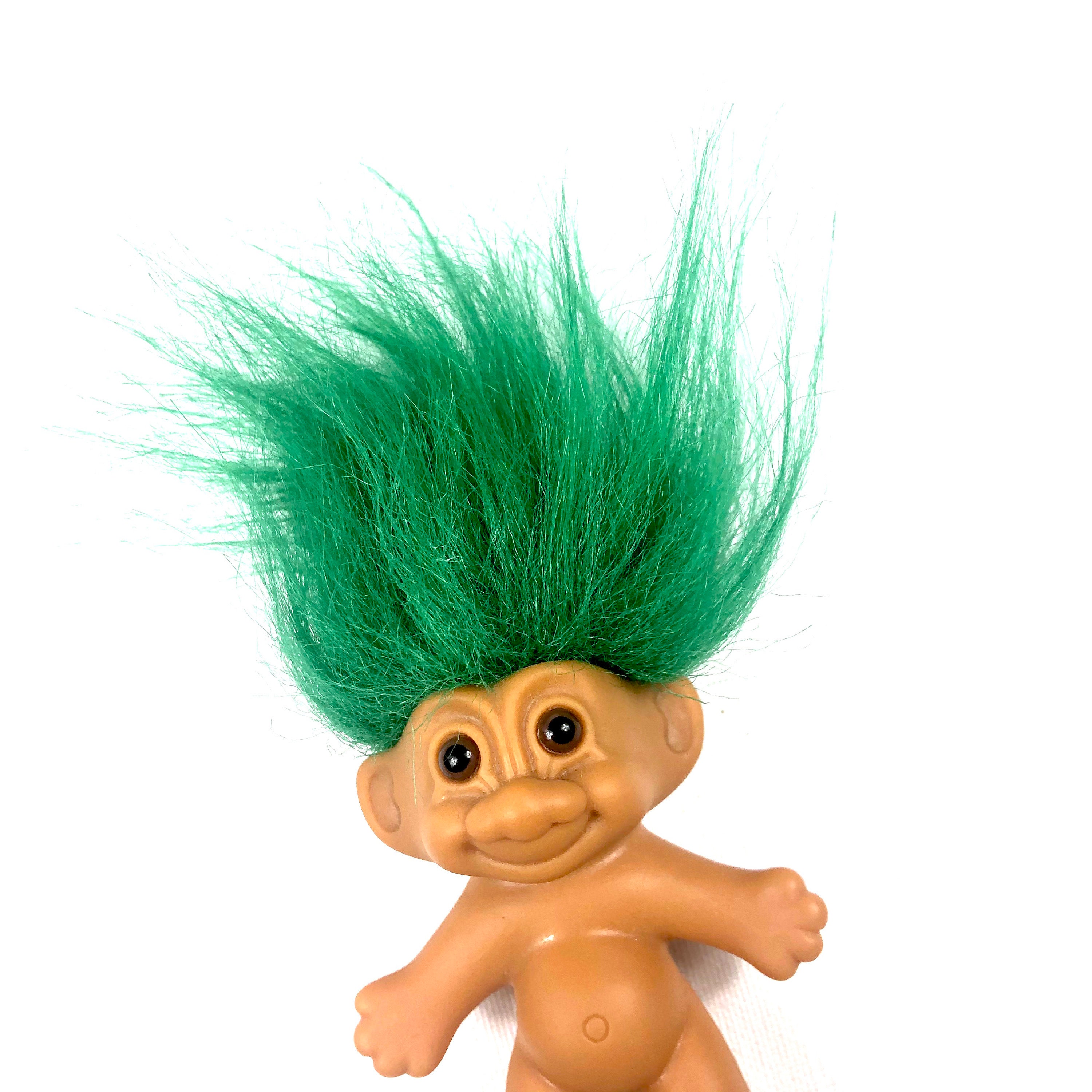 troll doll green hair