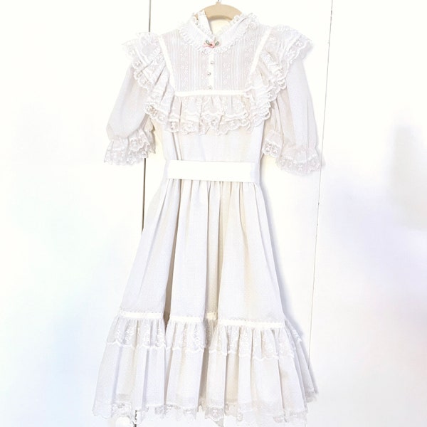 Prairie Style 3pcs Set Dress main image 1