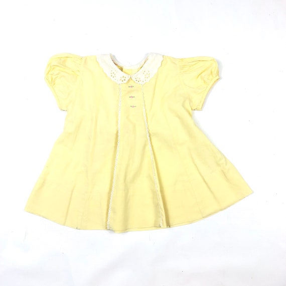 Vtg Nanette yellow dress, Nanette vintage girls dr