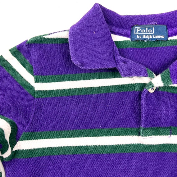 Kids  Polo Ralph Lauren long sleeve stripes colla… - image 2