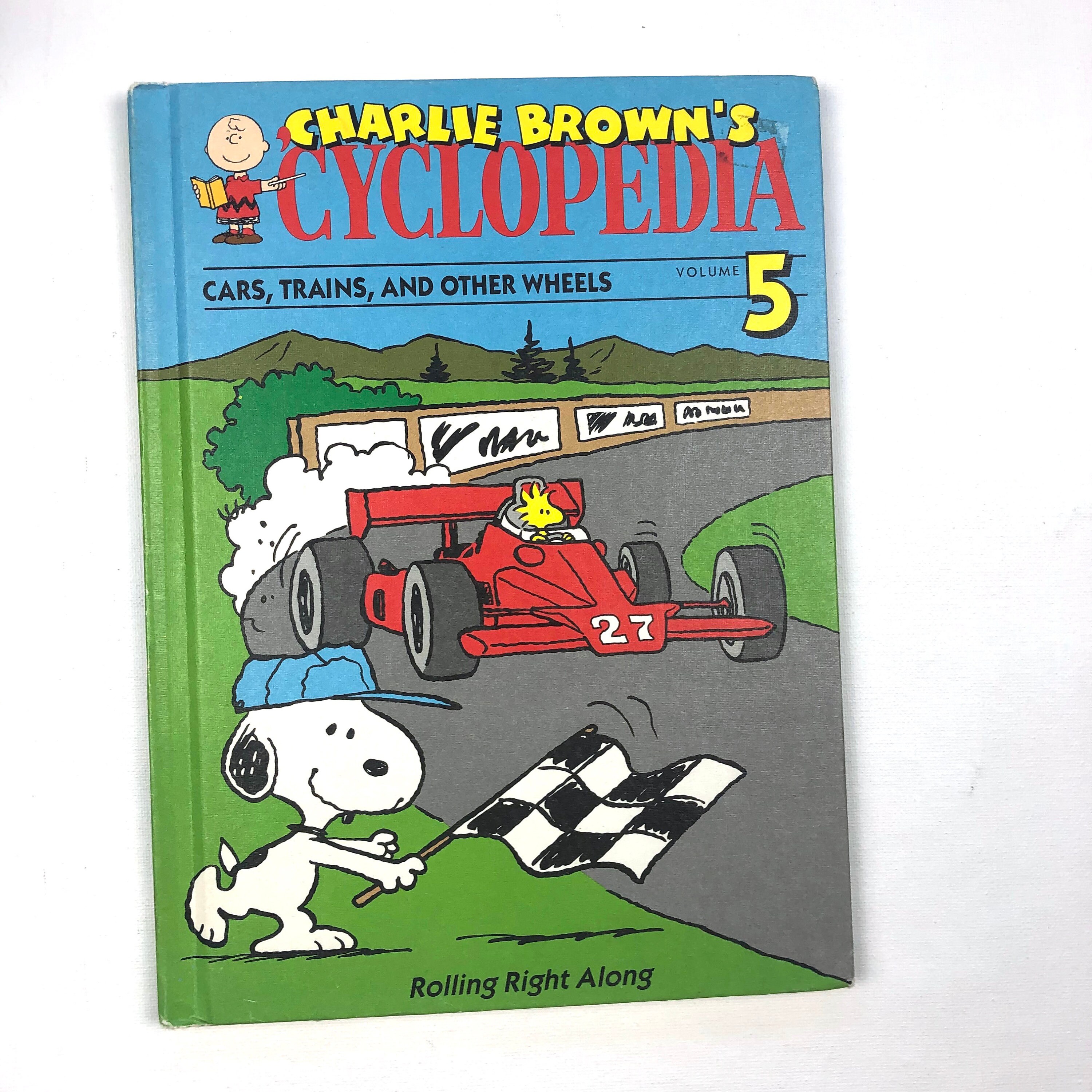 Vintage 80s Charlie Brown's Encyclopedia book set, Super ...