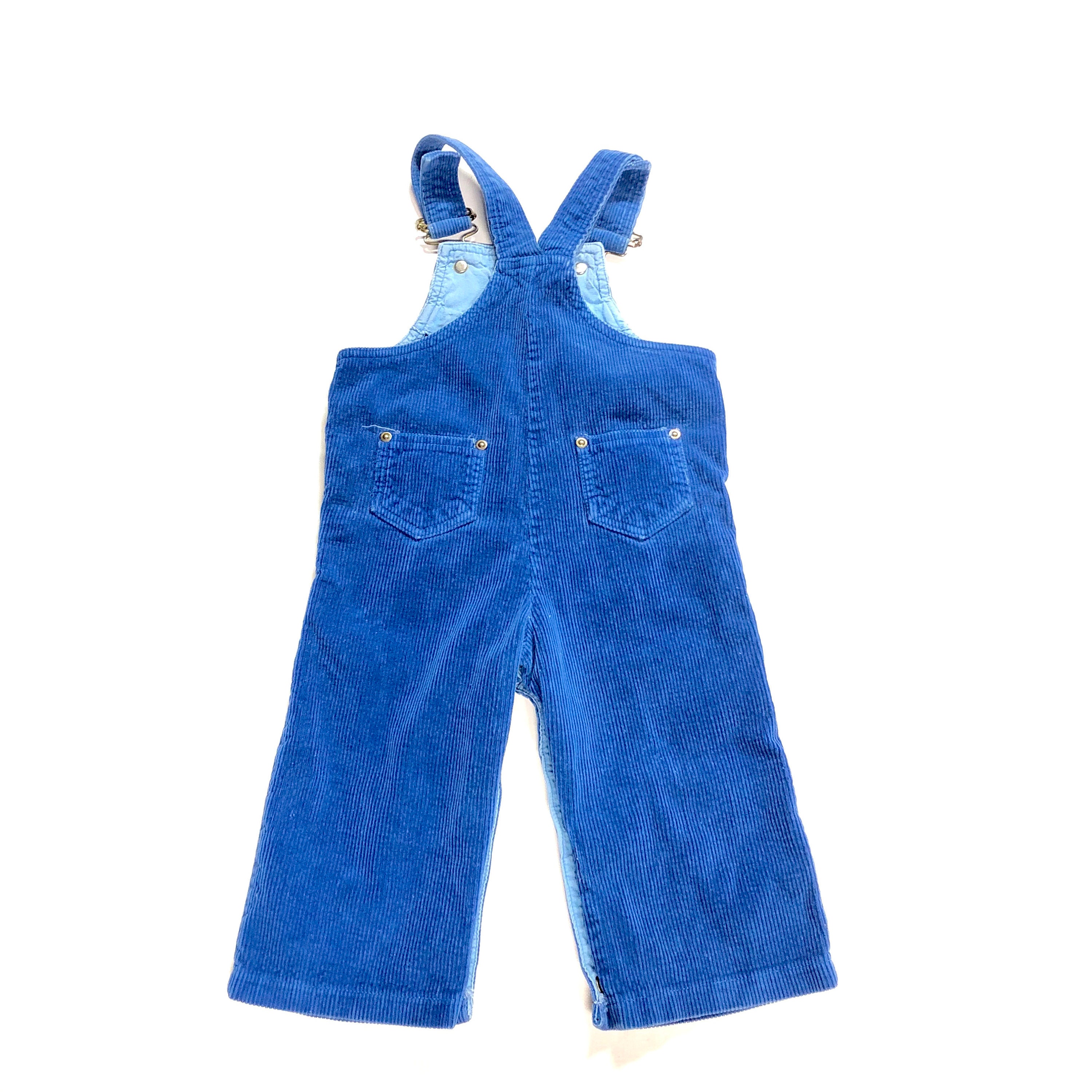 blue cord jumpsuit