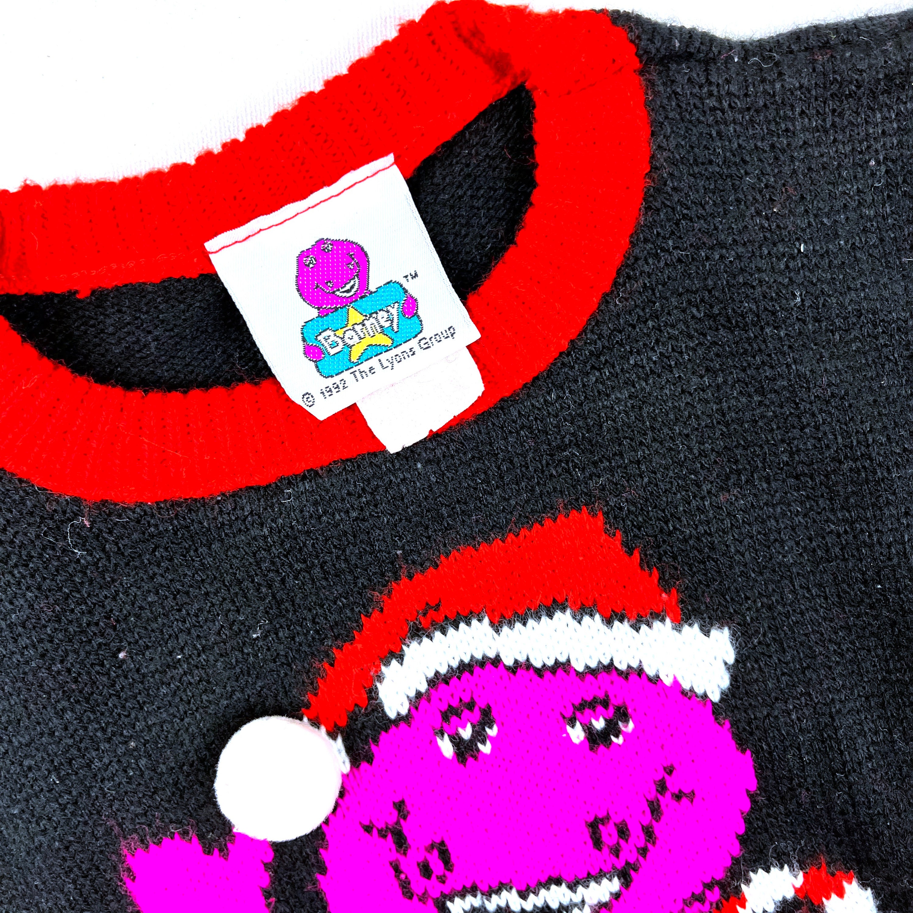 vintage Barney Knit