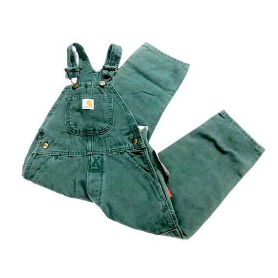 Vtg Carhartt overalls, Deadstock Vintage green can