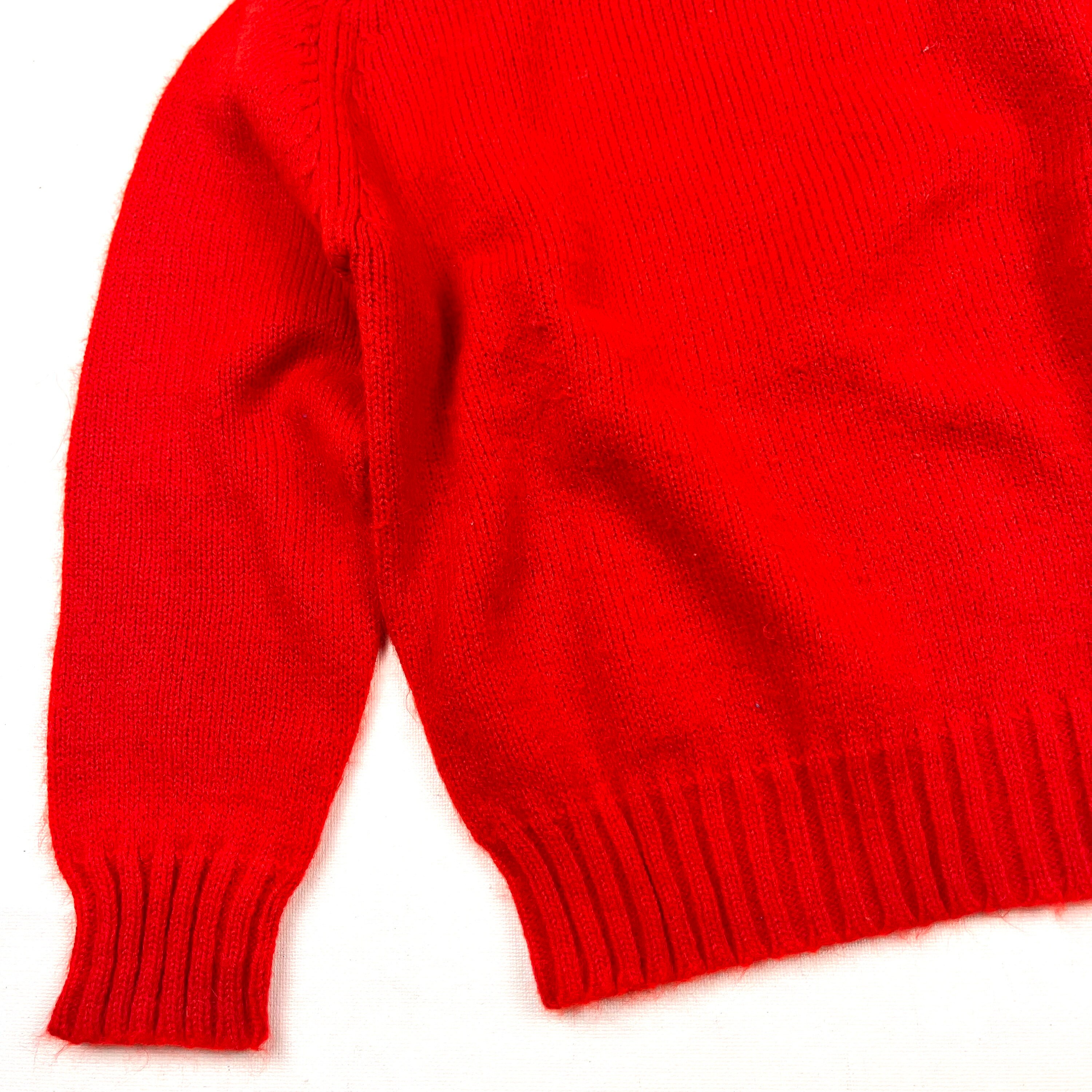 Vtg Florence Eiseman knit sweater, 80's 