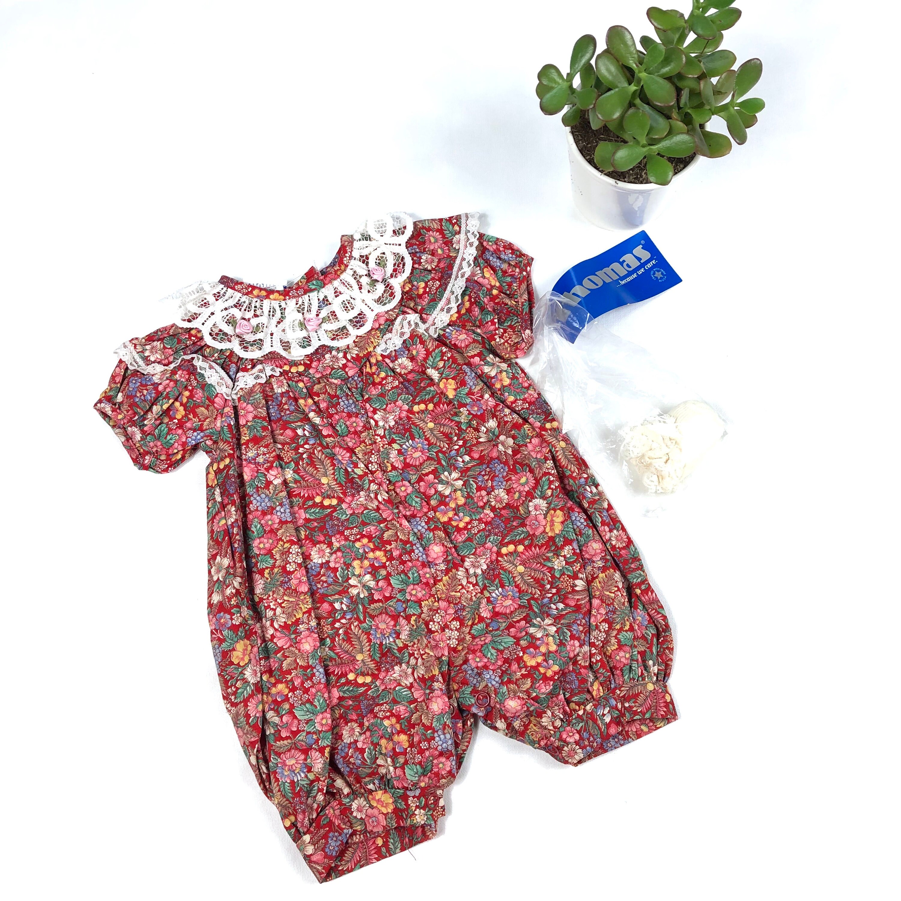 bright floral jumpsuit
