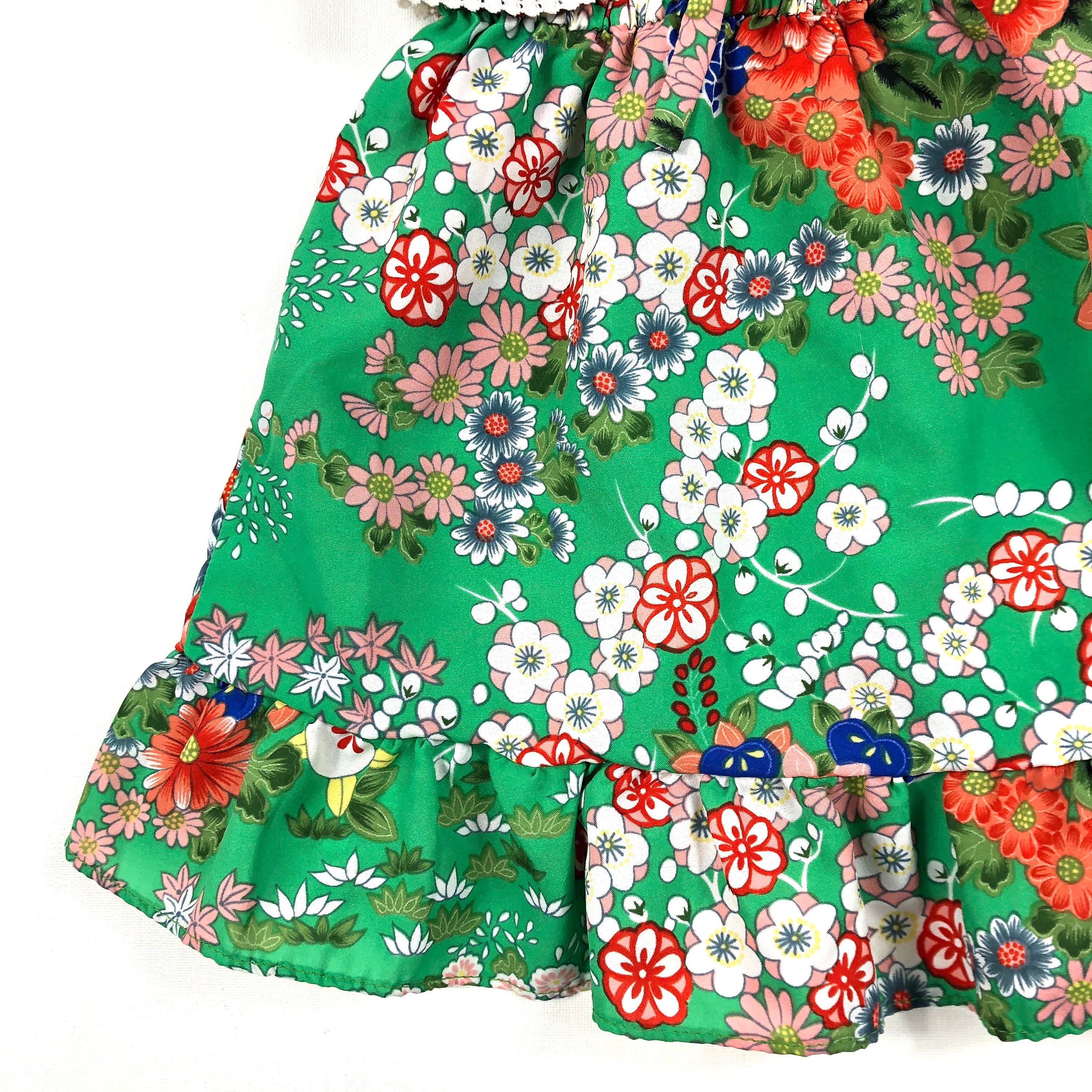 Liberty House of Hawaii dress, Vintage girls Hawaiian dress, 70's Flower print summer dress